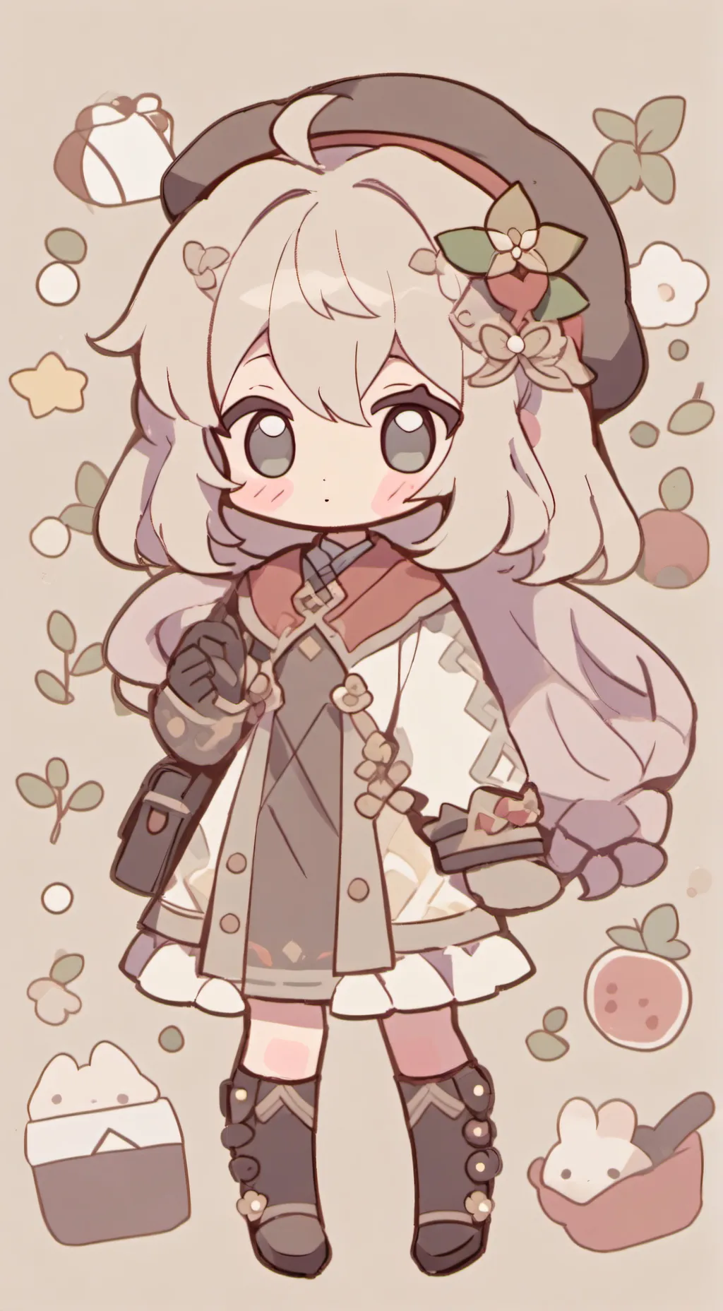ai character: prima background