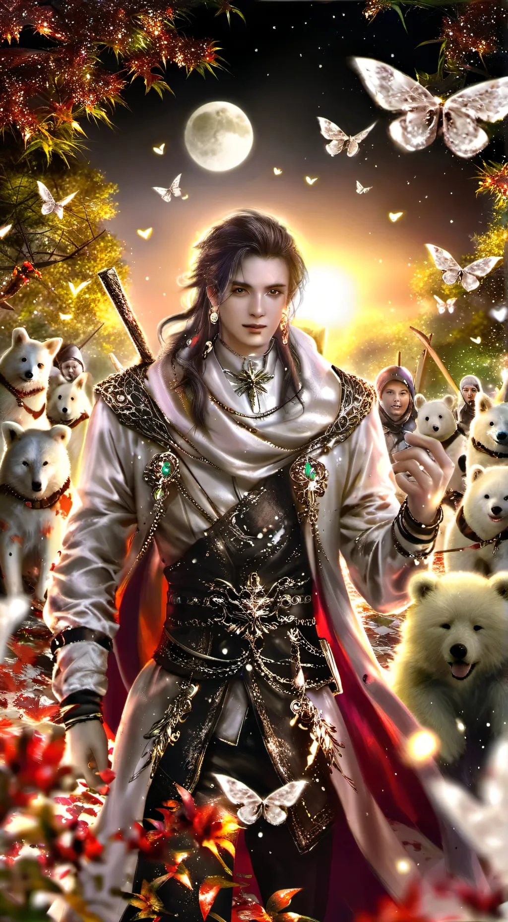 ai character: devin background