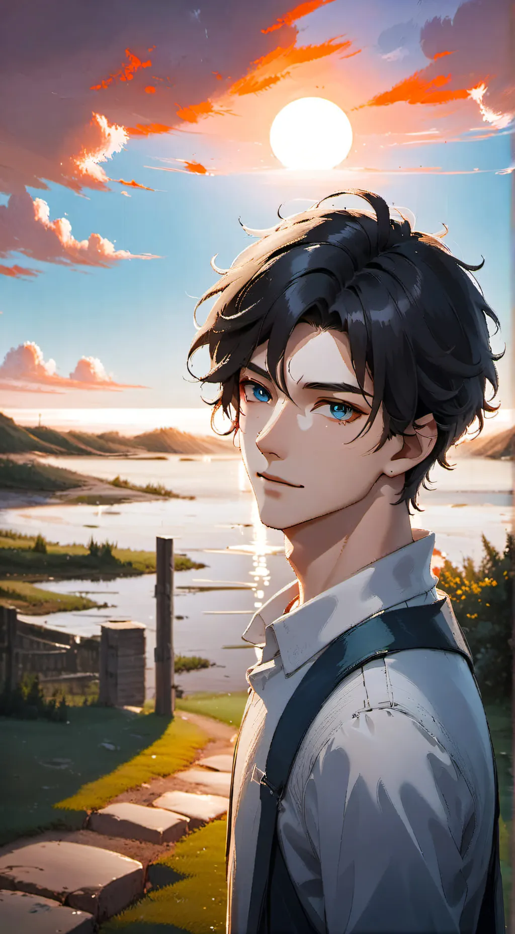 ai character: Max background
