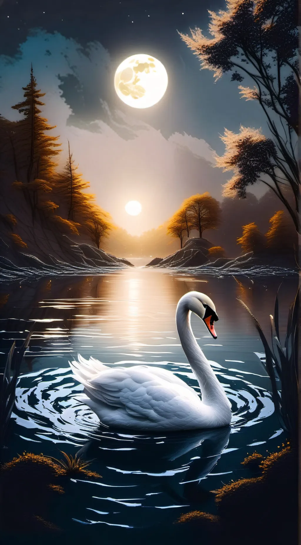 ai character: sunny and astro background