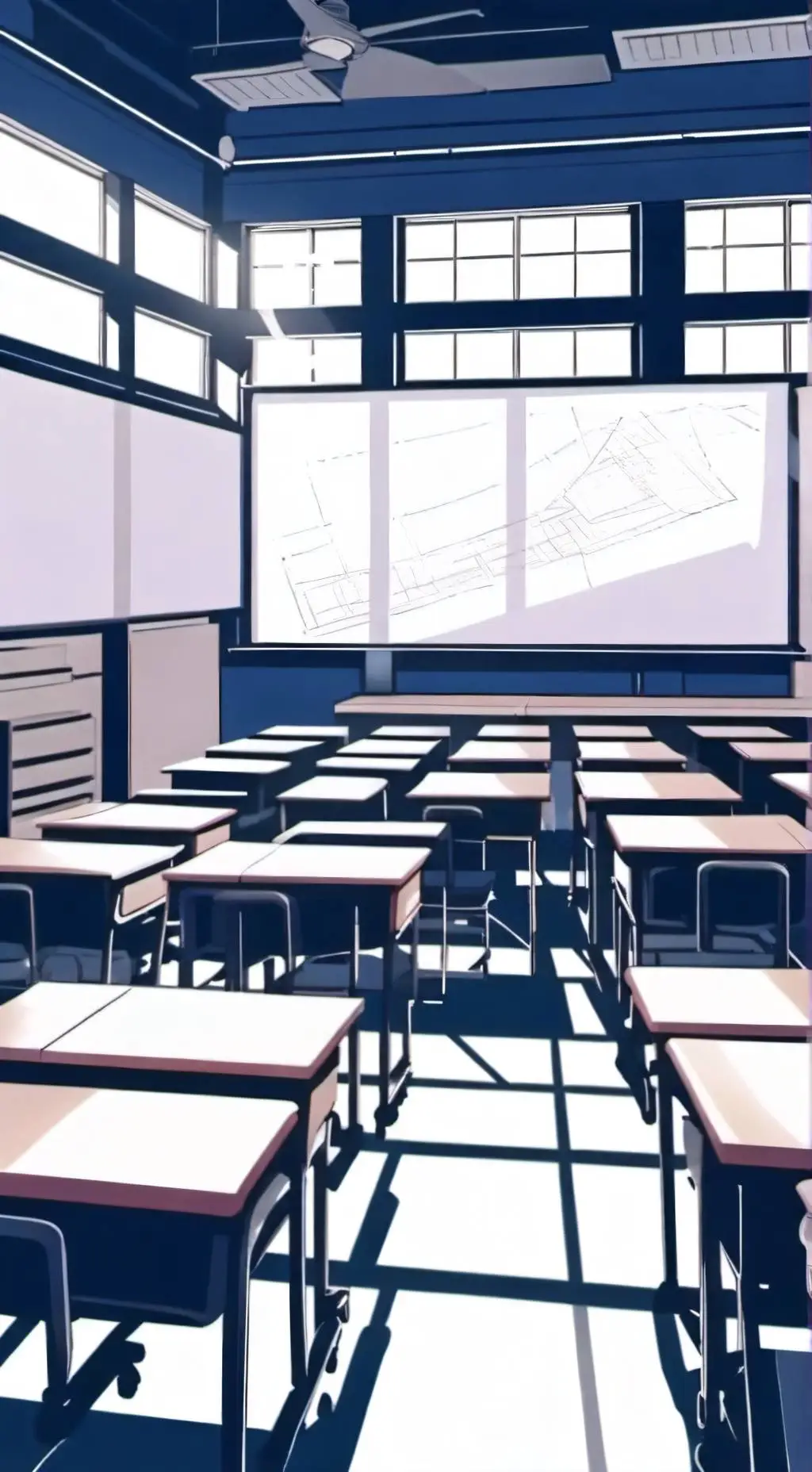 ai character: MHA x Evangelion background