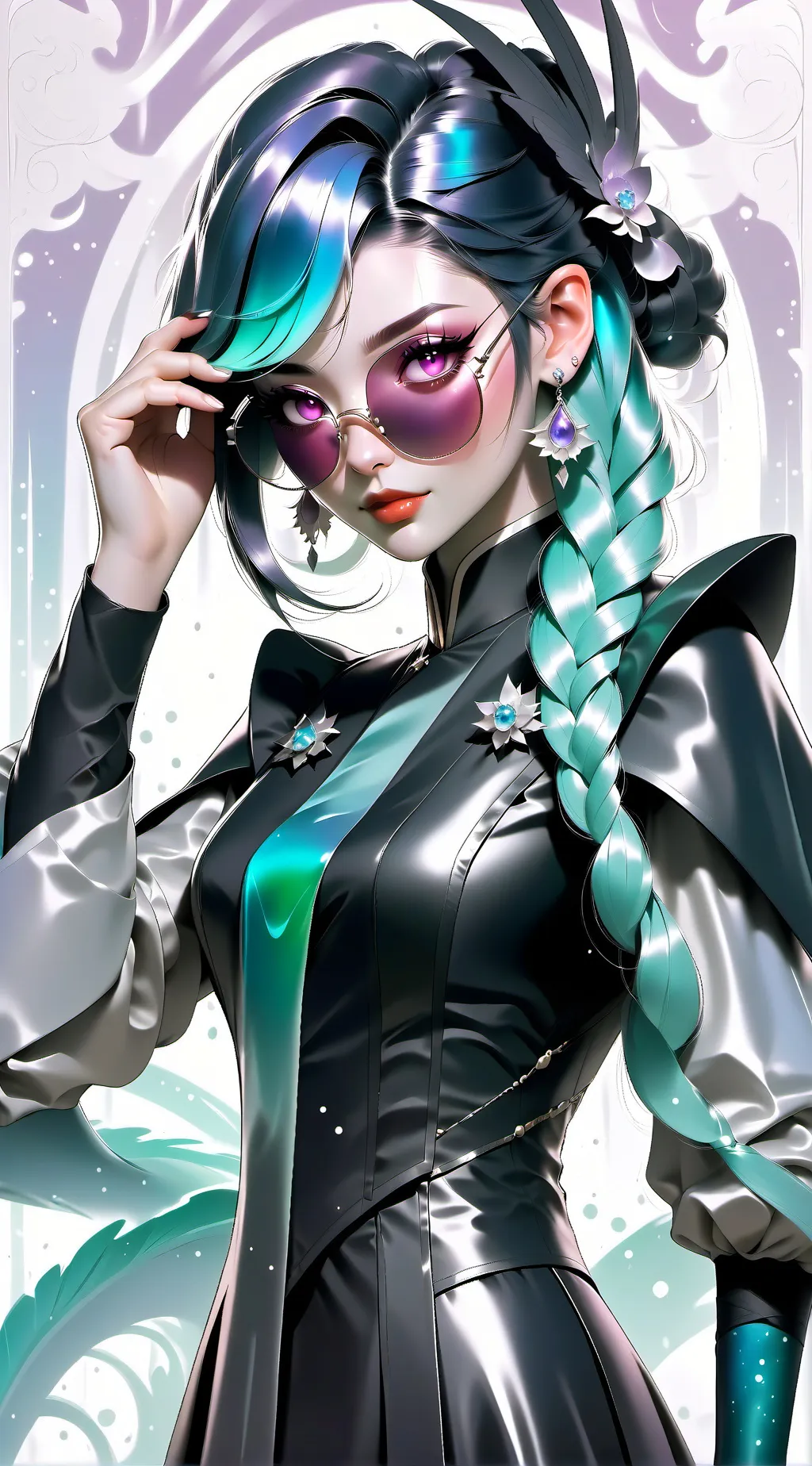 ai character: lily y su hermana  background