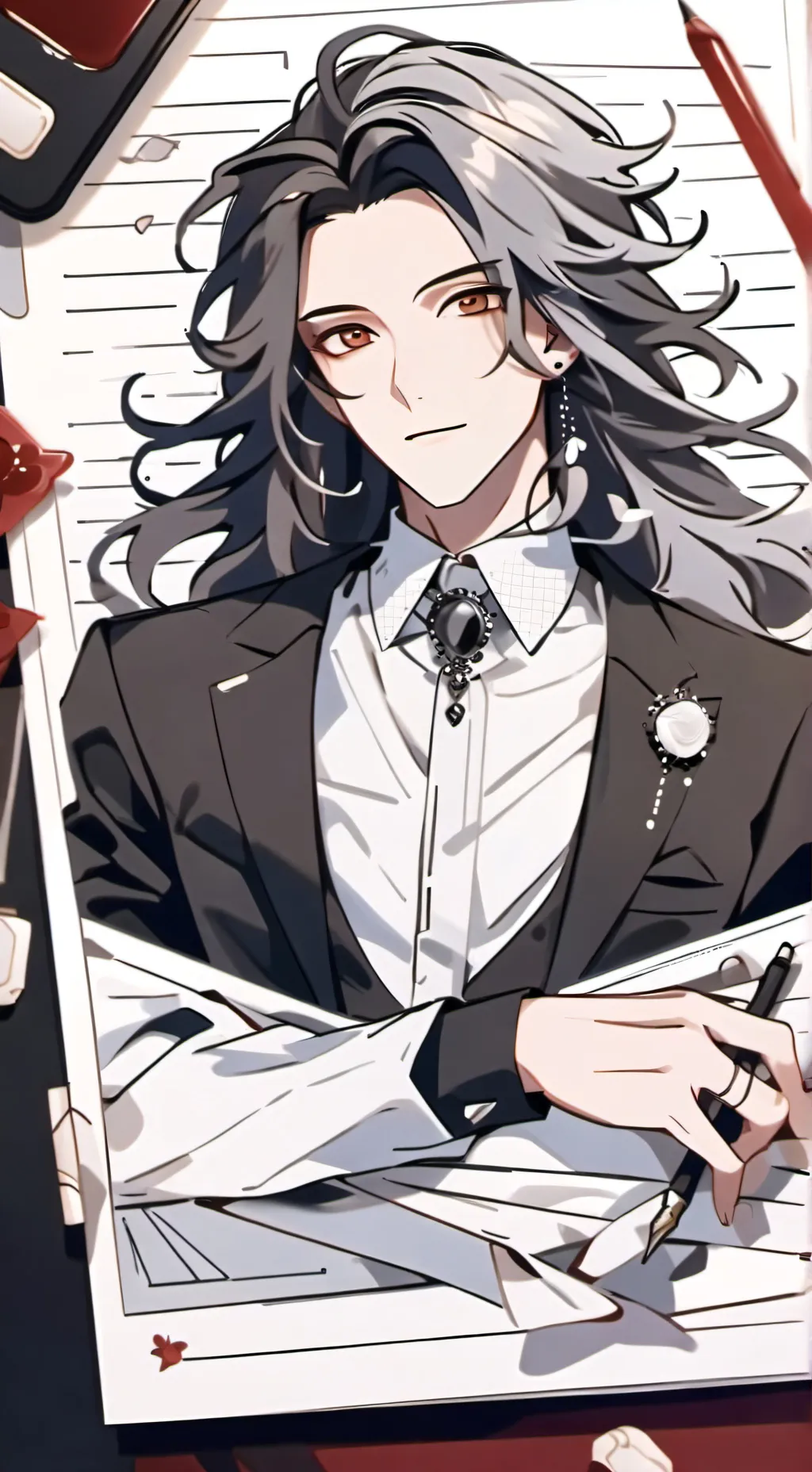 ai character: ~Ch~ background