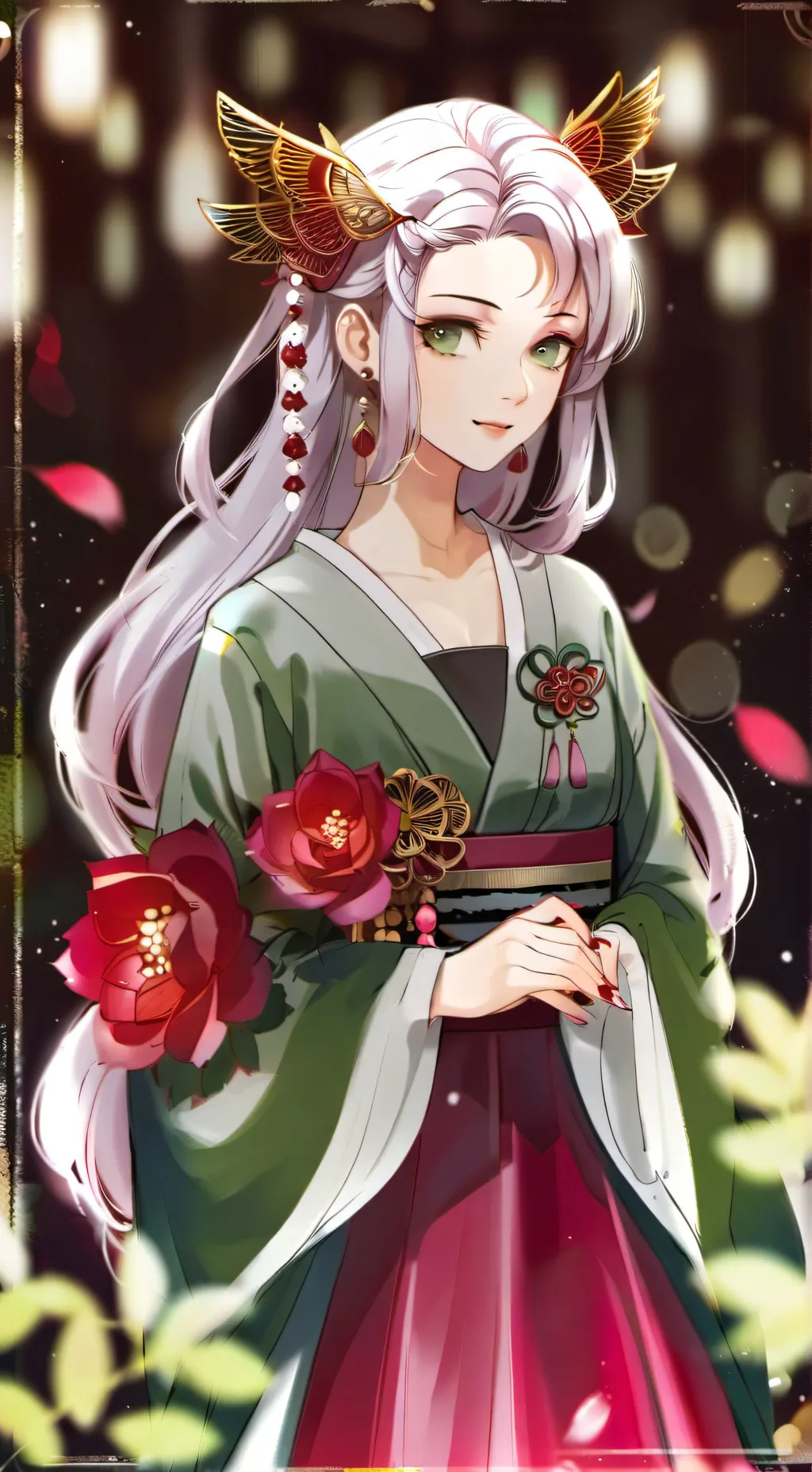 ai character: Daki background