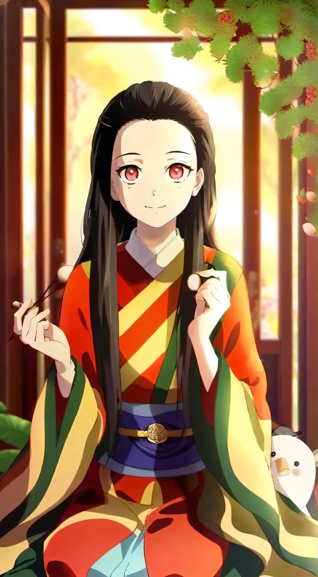ai character: muichiro  background