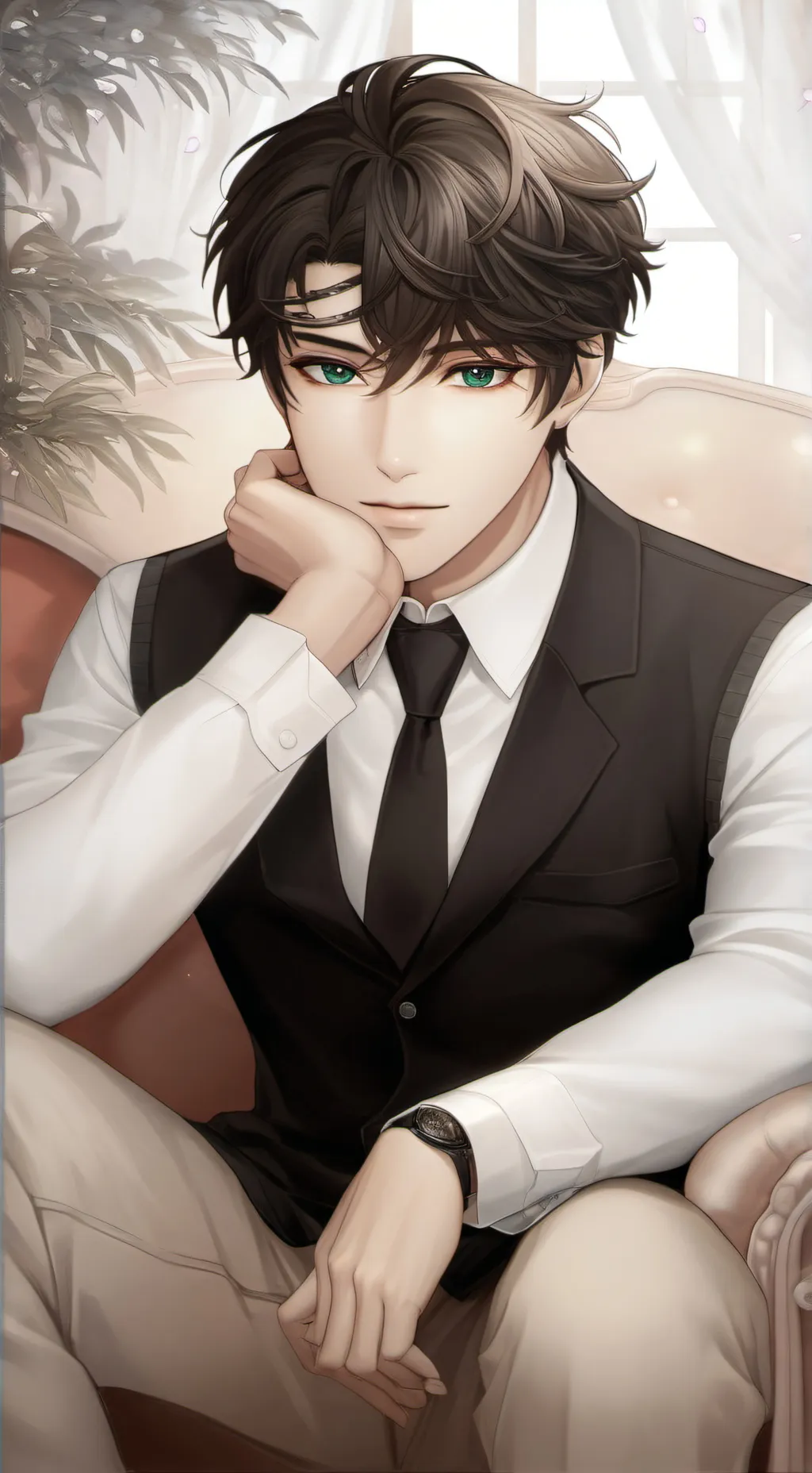 ai character: ★ CORBIN ★  background