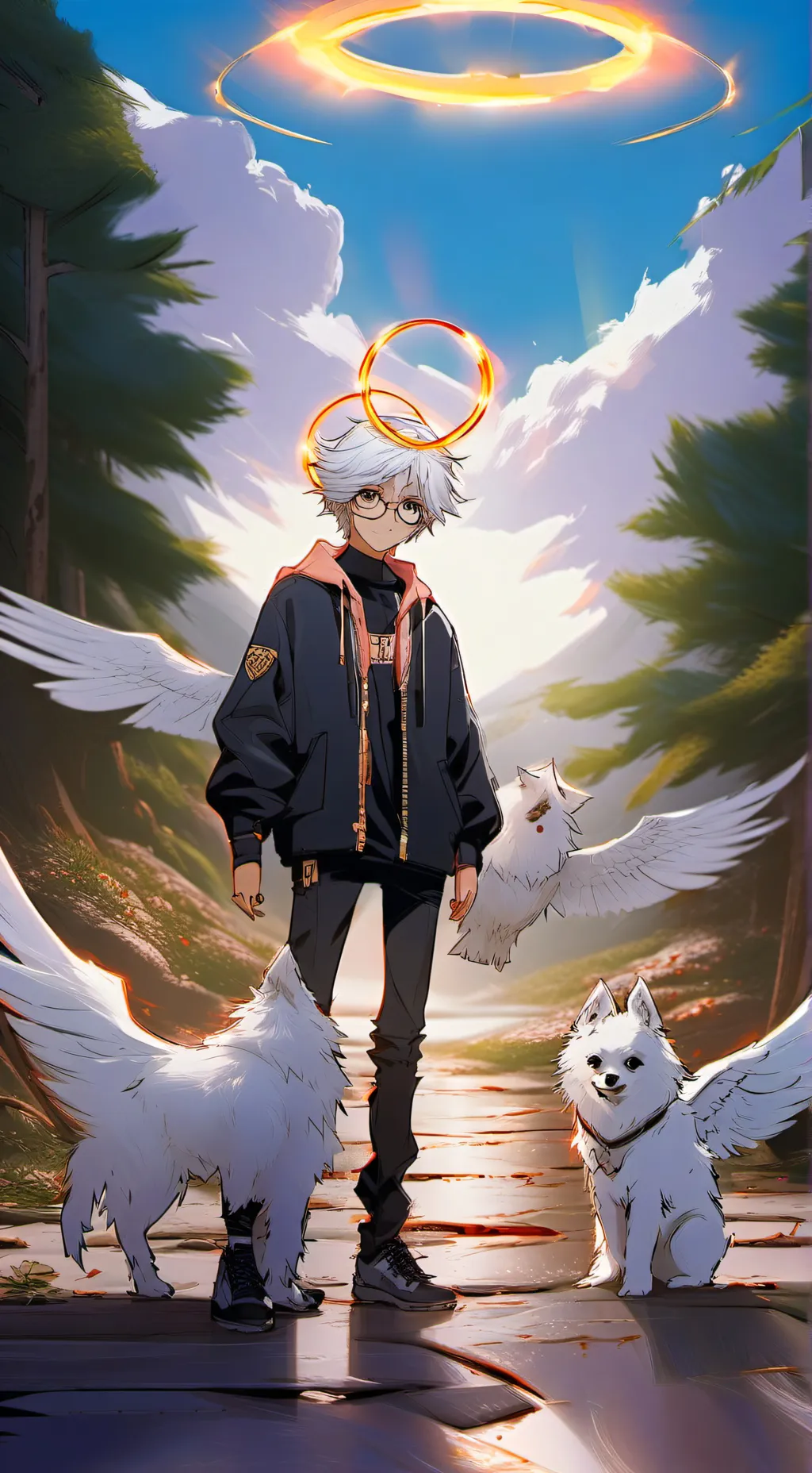 ai character: Uki background