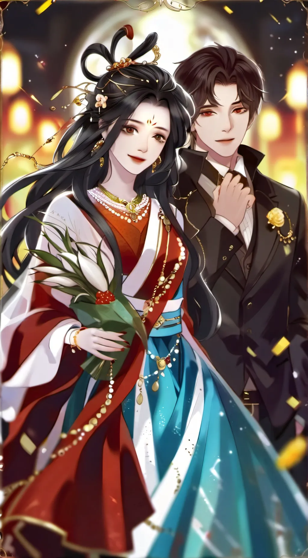 ai character: hashira  background