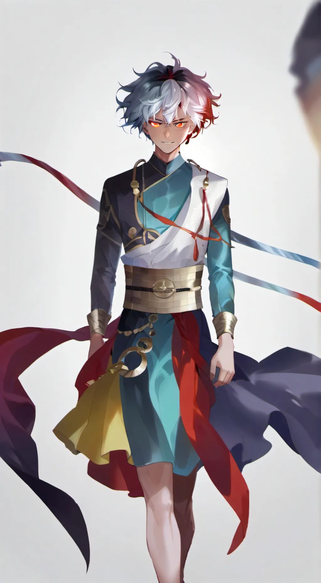 ai character: Shoto (MHA) background