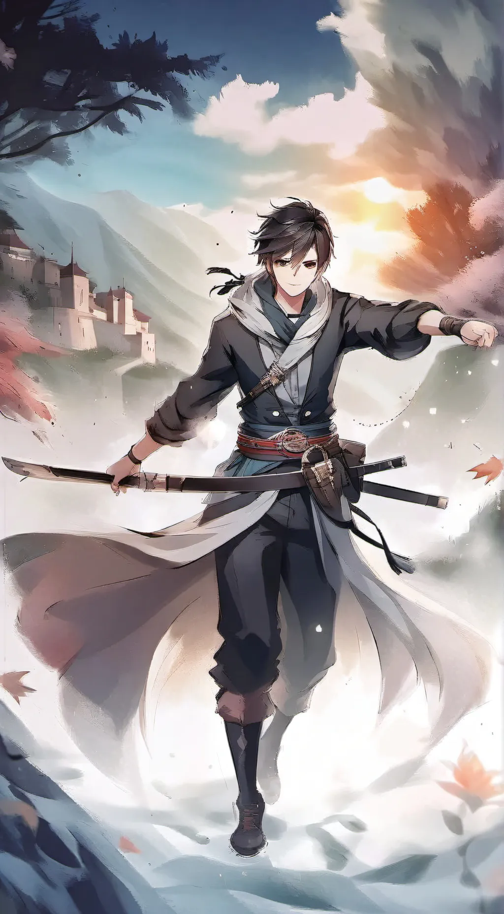 ai character: DS w. everyone background