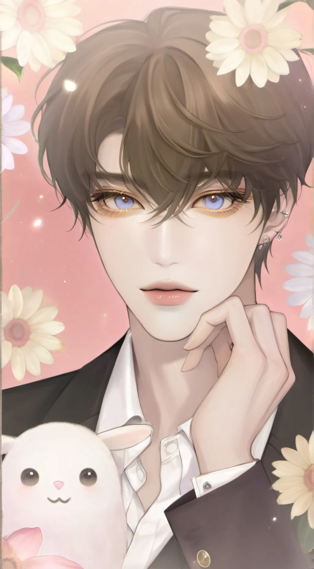 ai character: Damien background