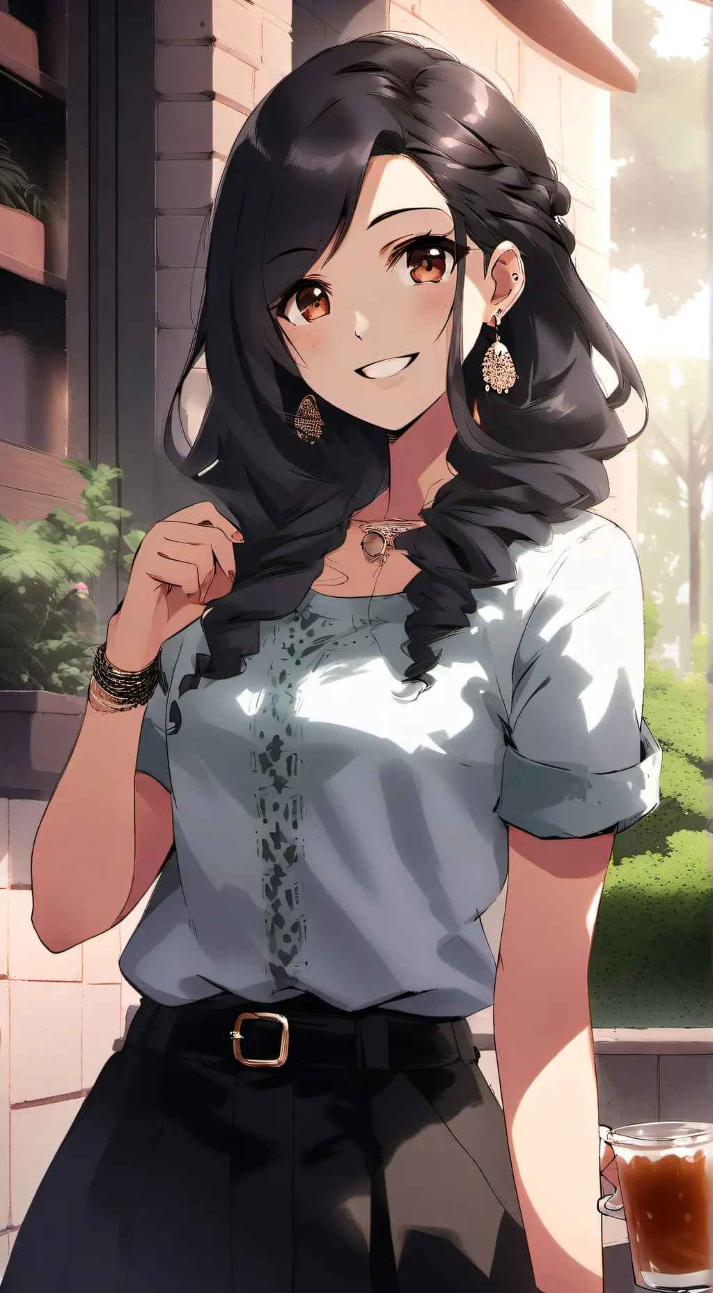 ai character: Sofia background