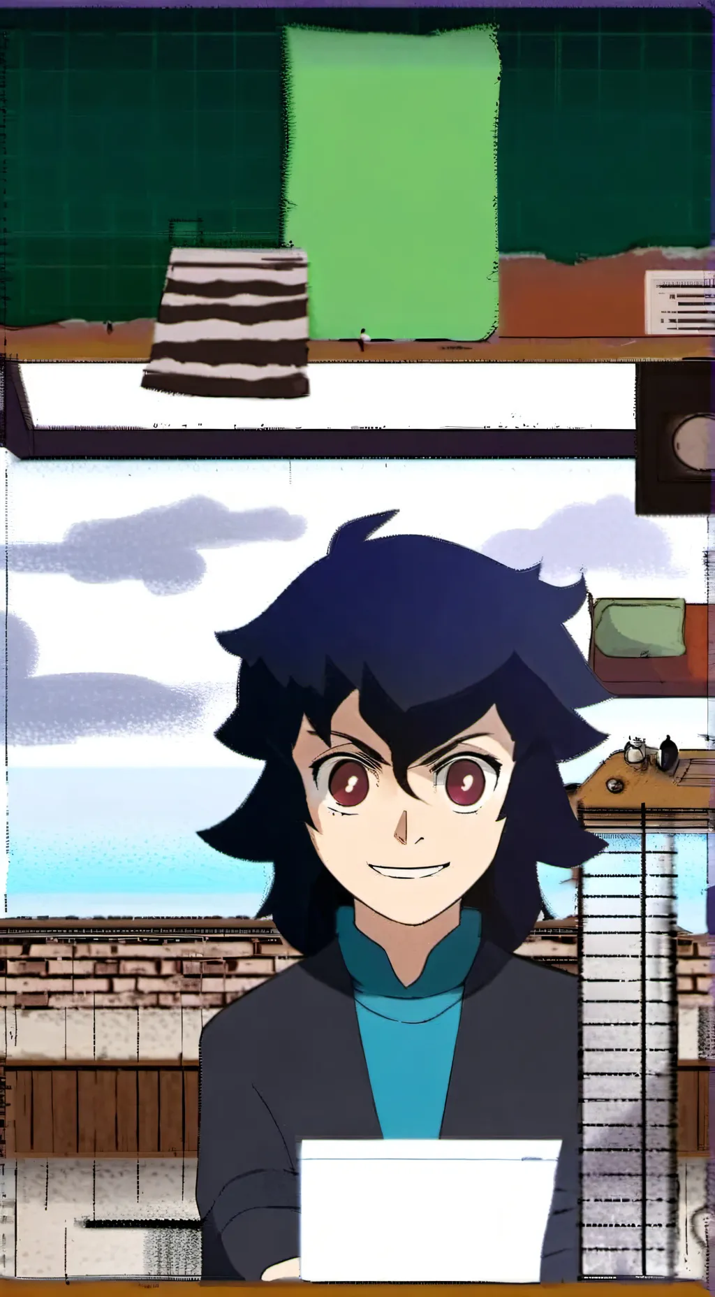 ai character: inozuke  background