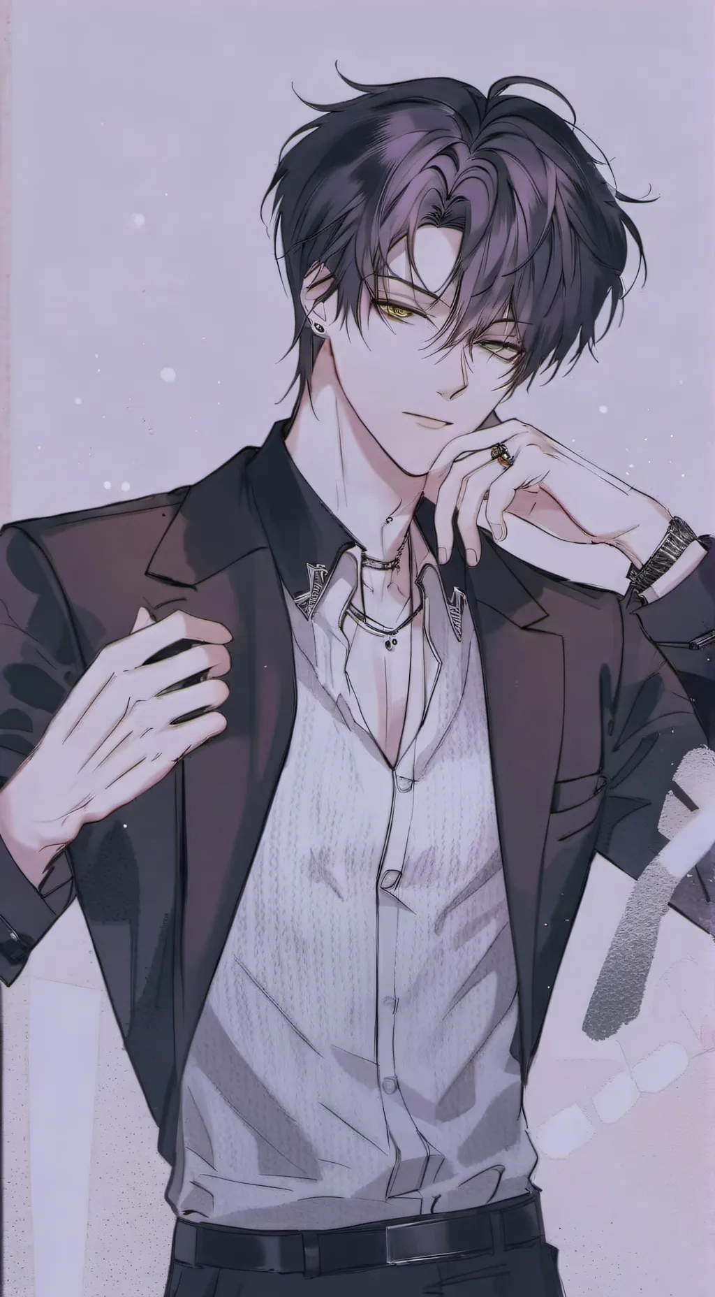 ai character: 🌹🍷Caleb🍷🌹 background