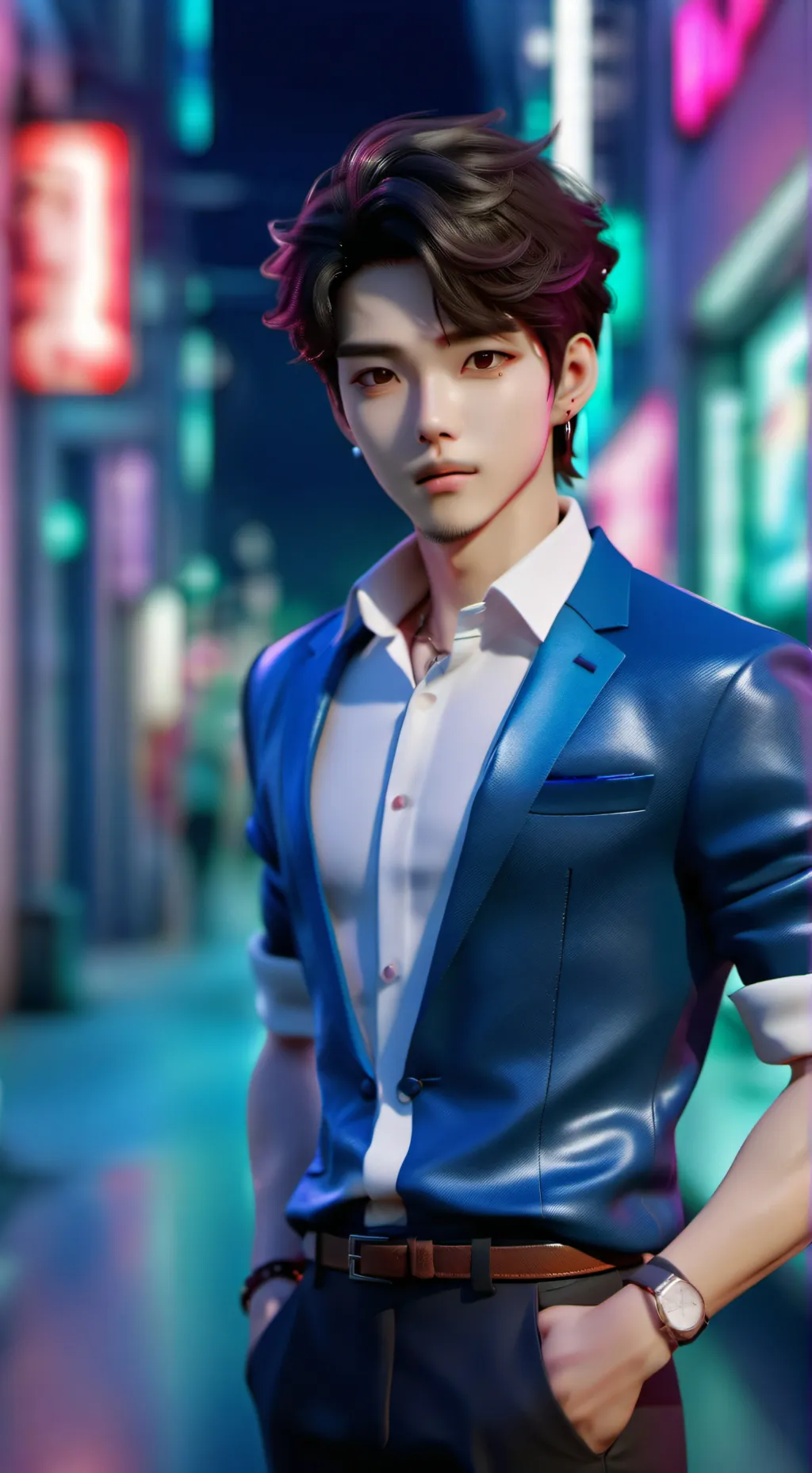 ai character: Luke background