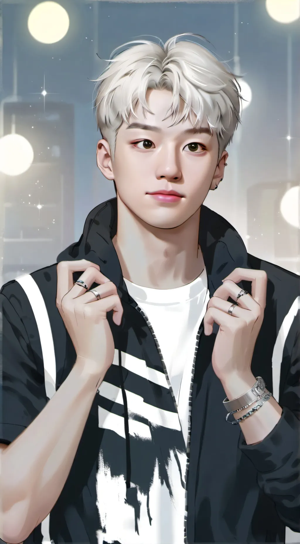 ai character: Hoshi background