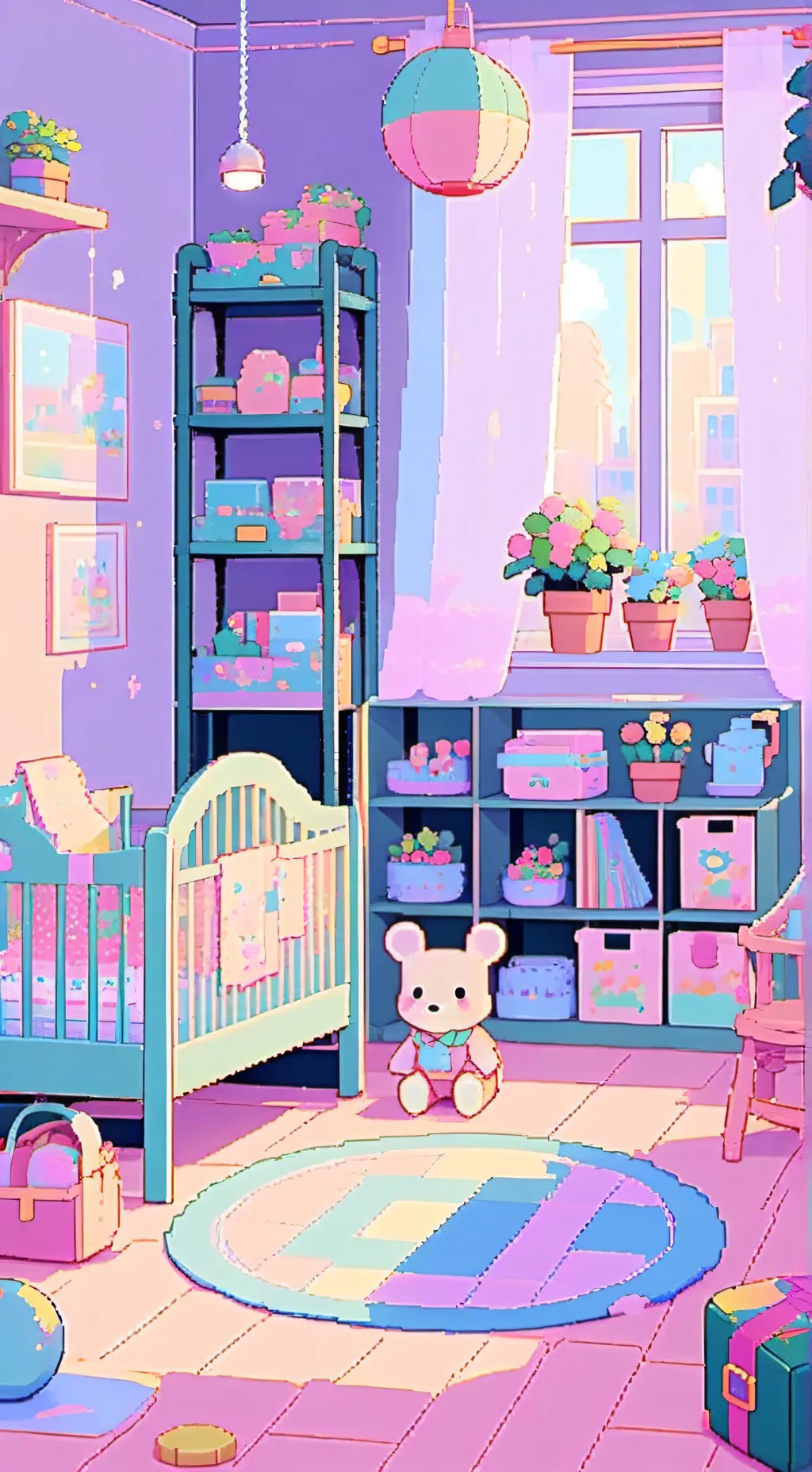 ai character: genshin daycare! background