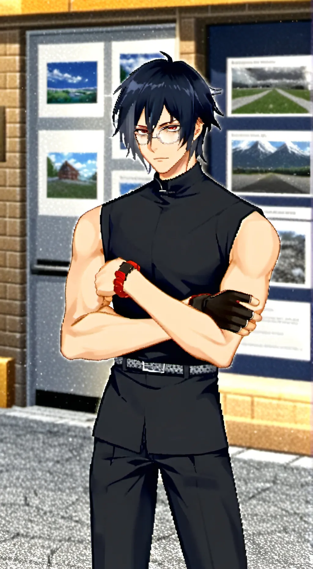 ai character: Рей background