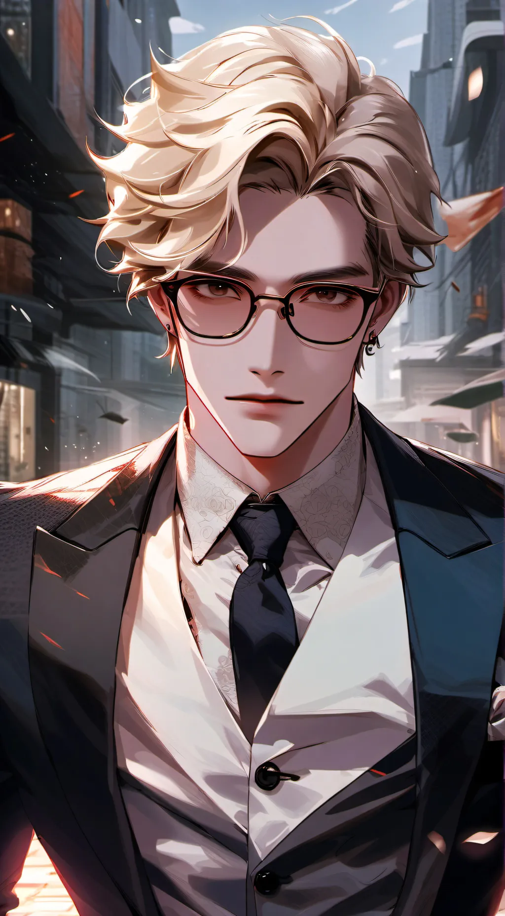 ai character: Bastián  background
