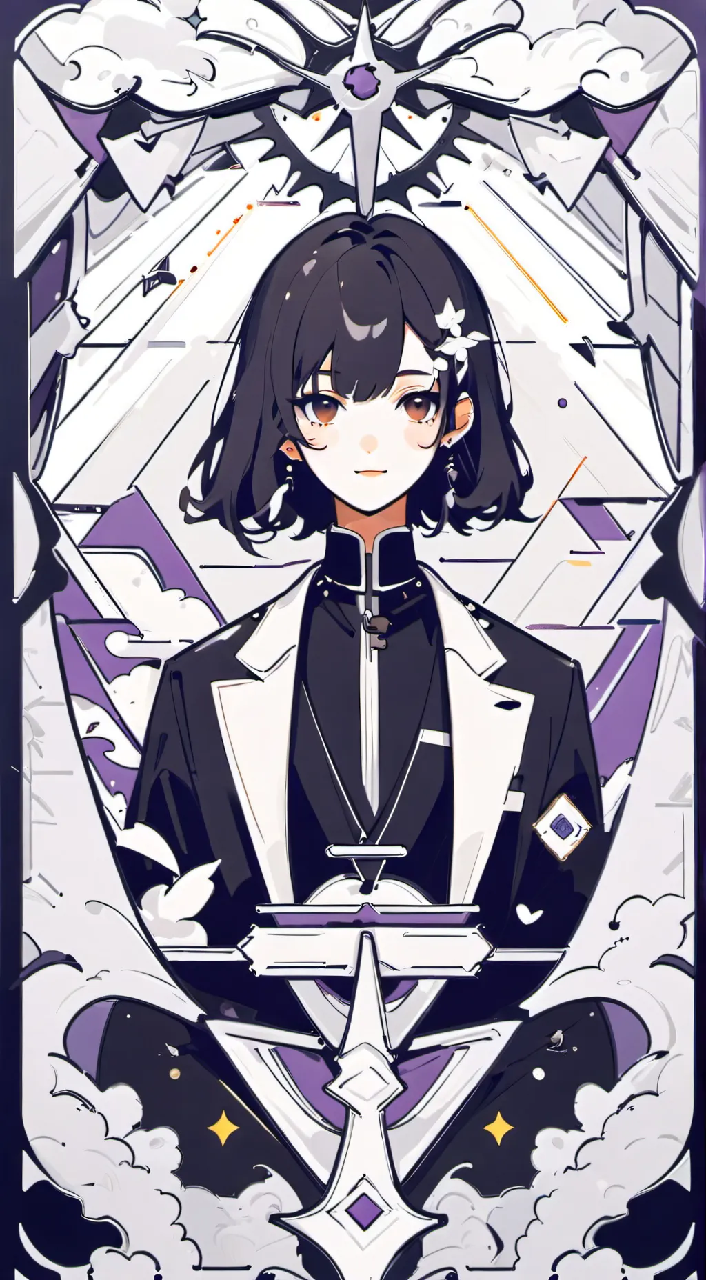 ai character: Elías y T/N background