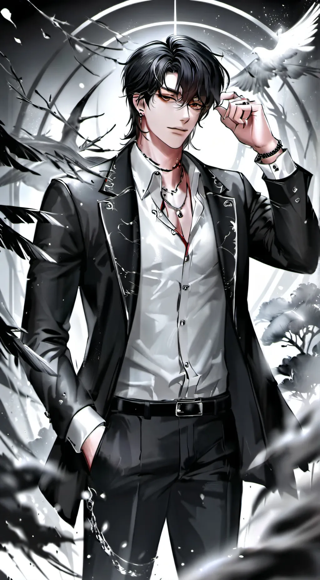 ai character: Noha background