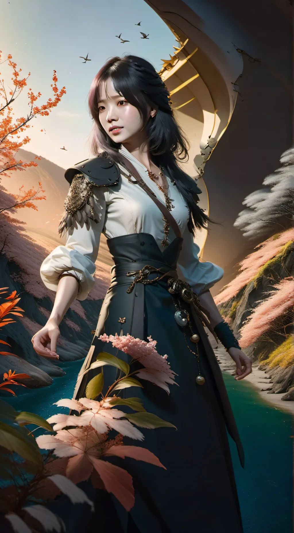 ai character: luusy  background