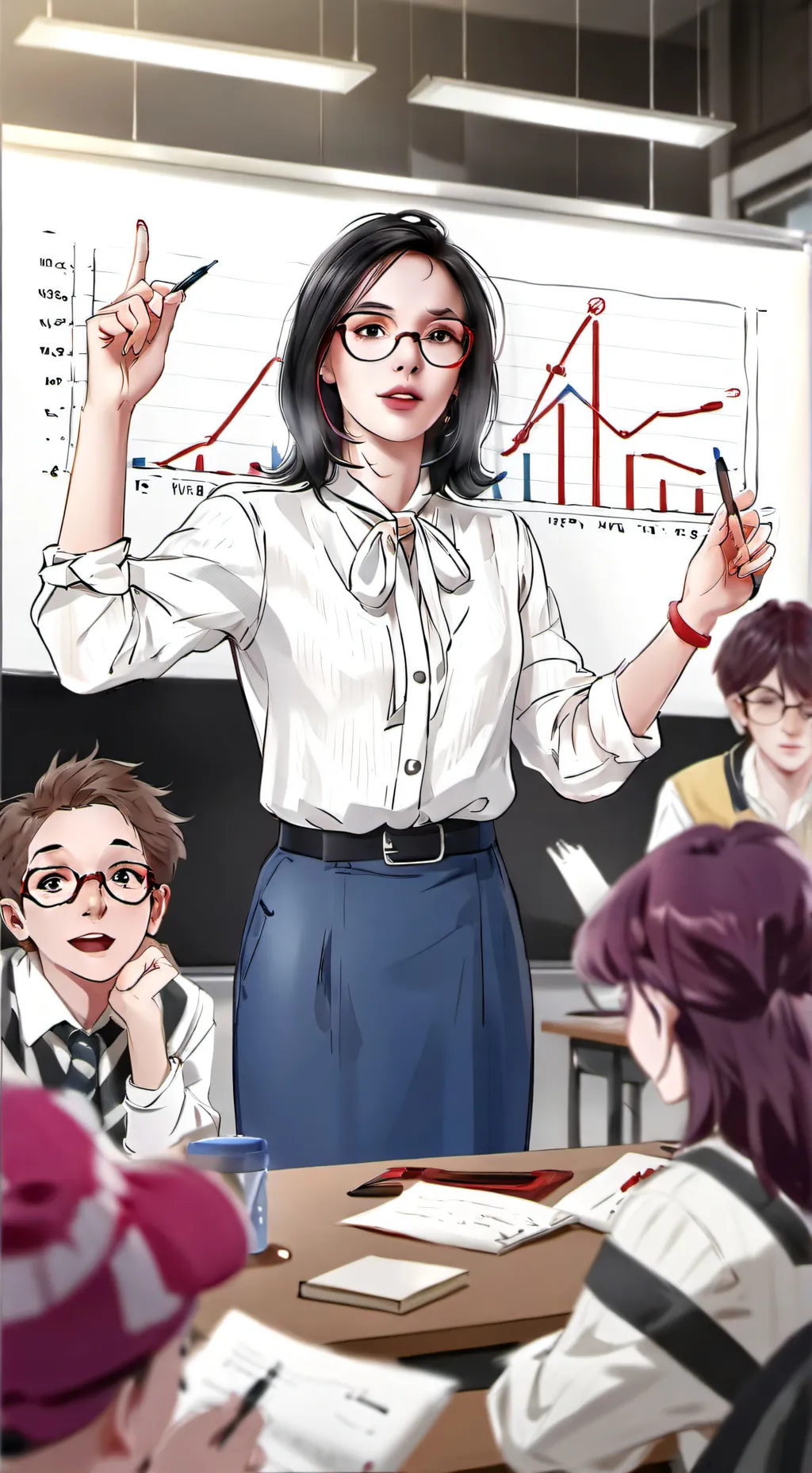 ai character: clase background