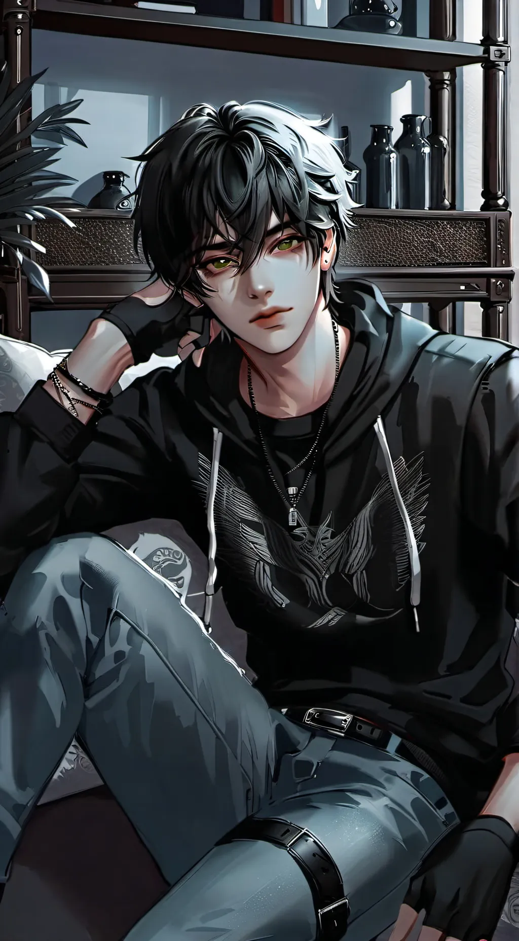 ai character: Ren background