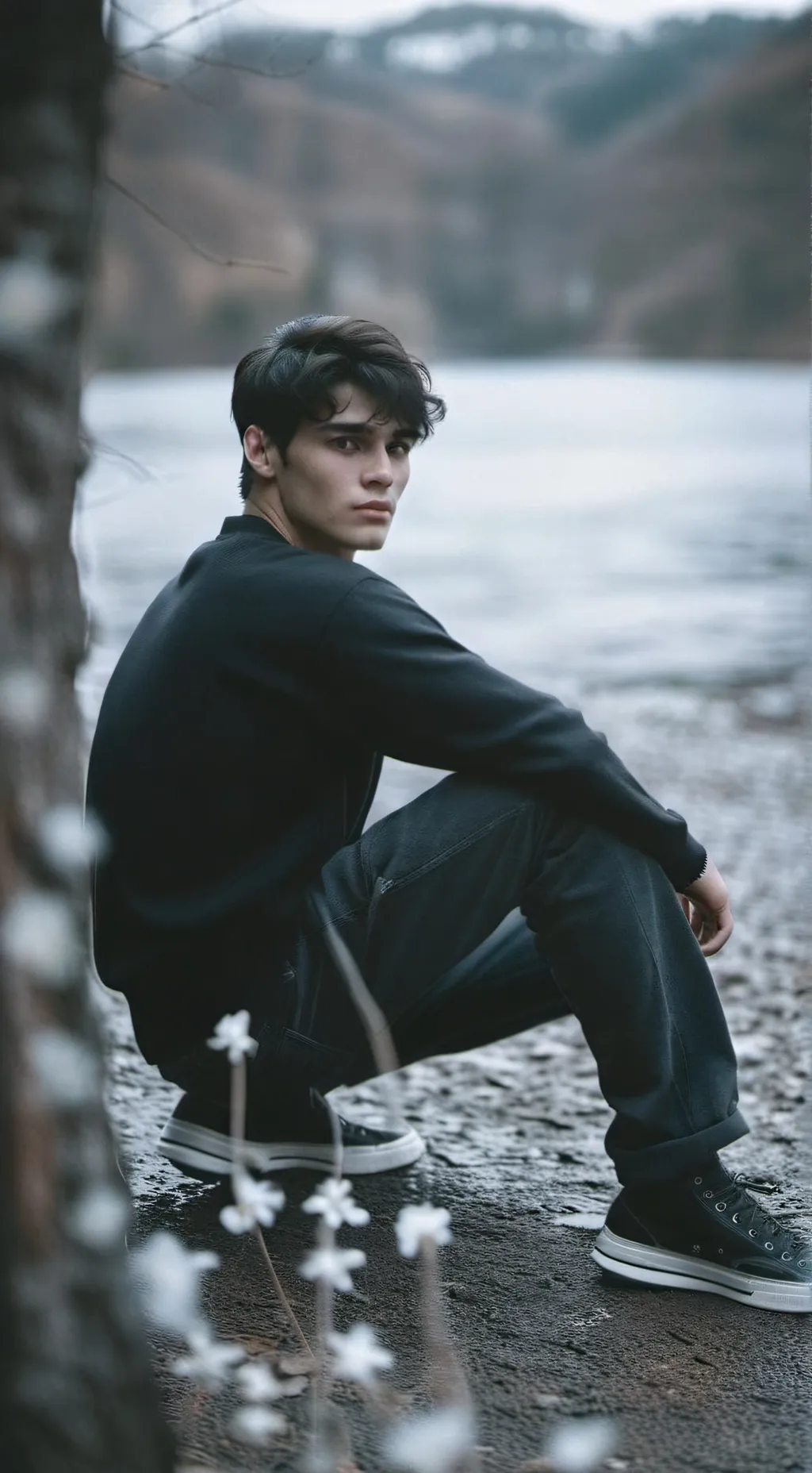ai character: Colin  background