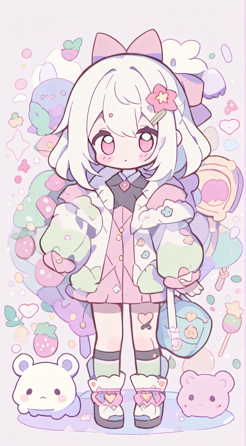 ai character: Event toons background