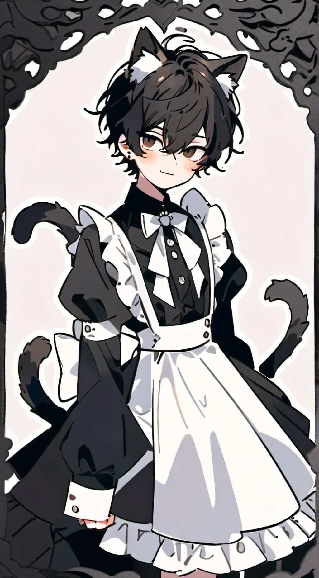 ai character: Femboy noah background