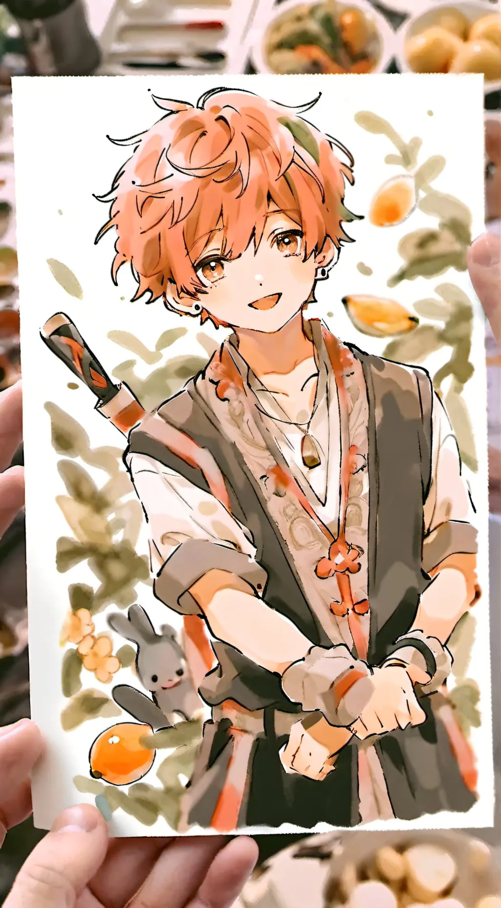 ai character: Joir background