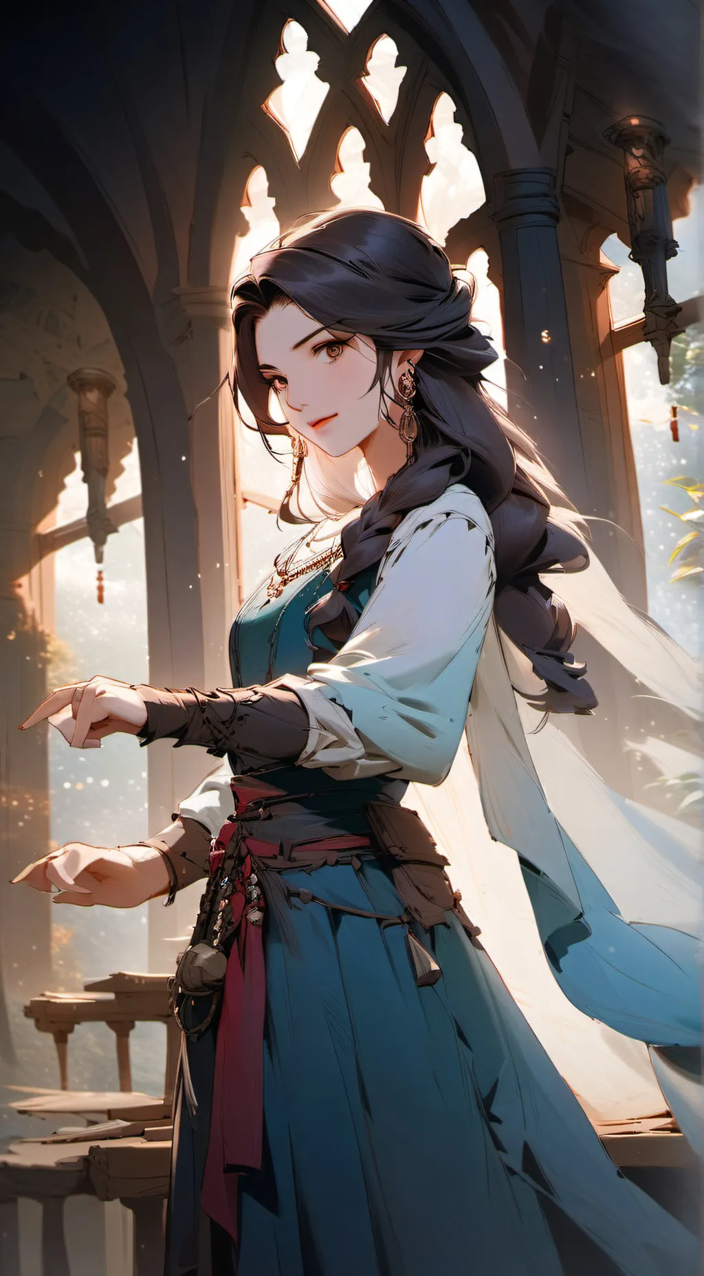ai character: Elena background