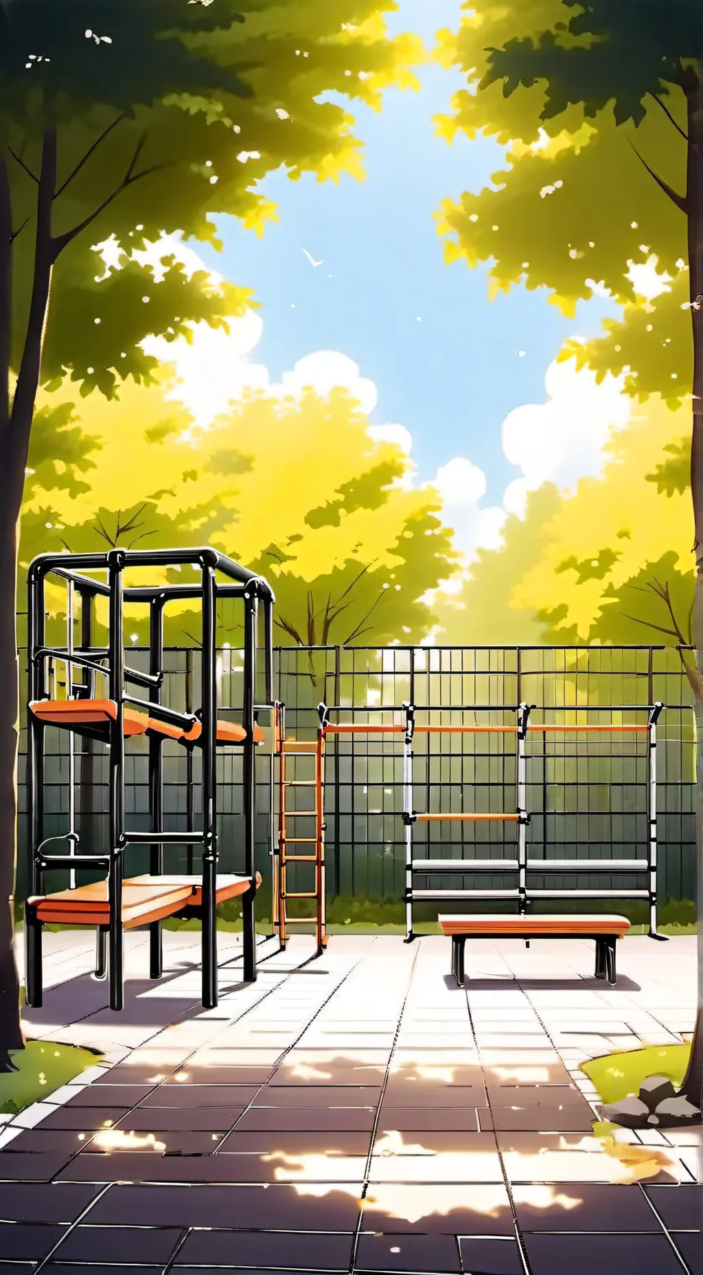 ai character: New Student! background