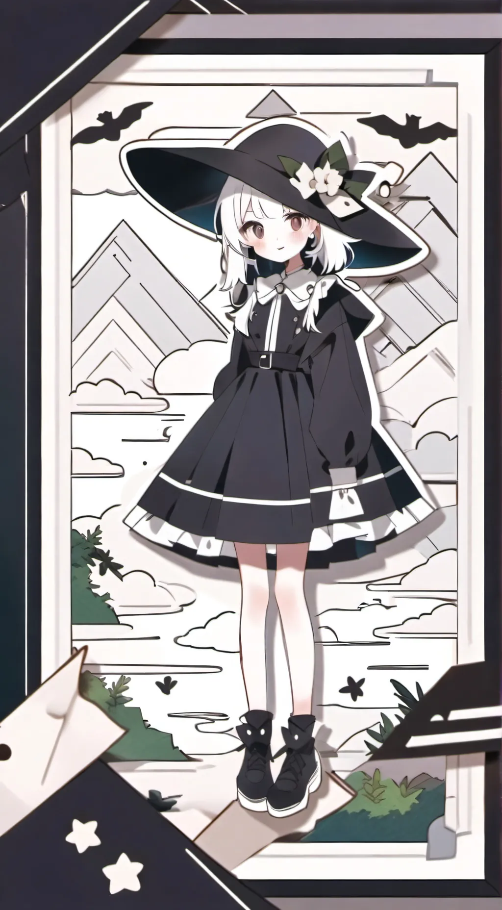 ai character: lily background