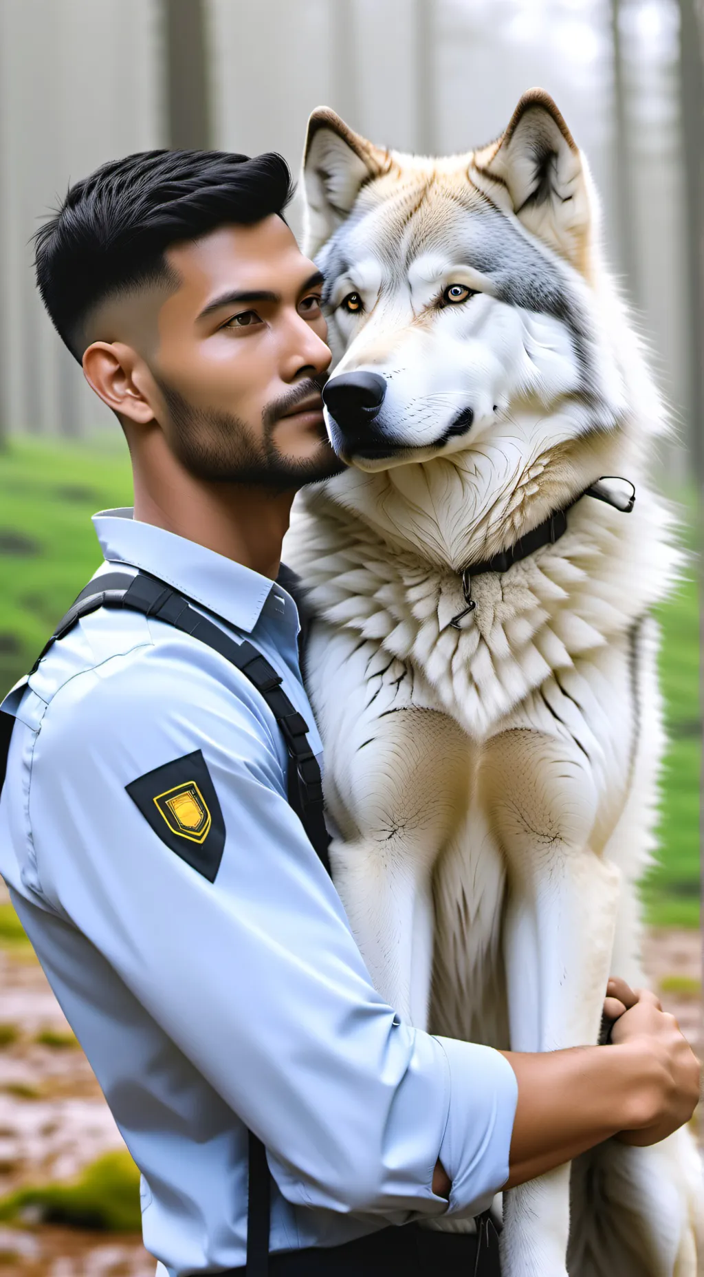 ai character: Martin background