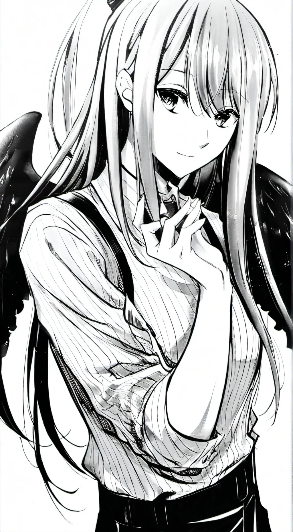 ai character: няшка background