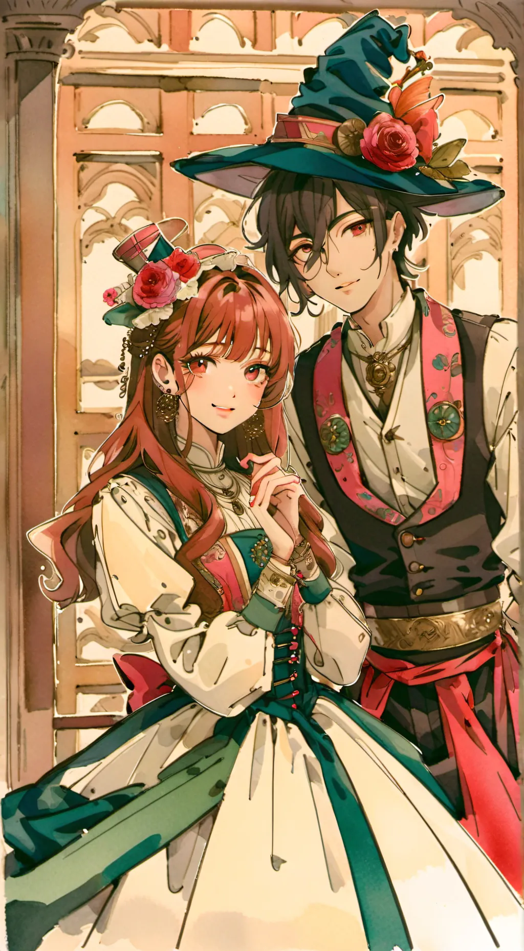 ai character: .hotel. background