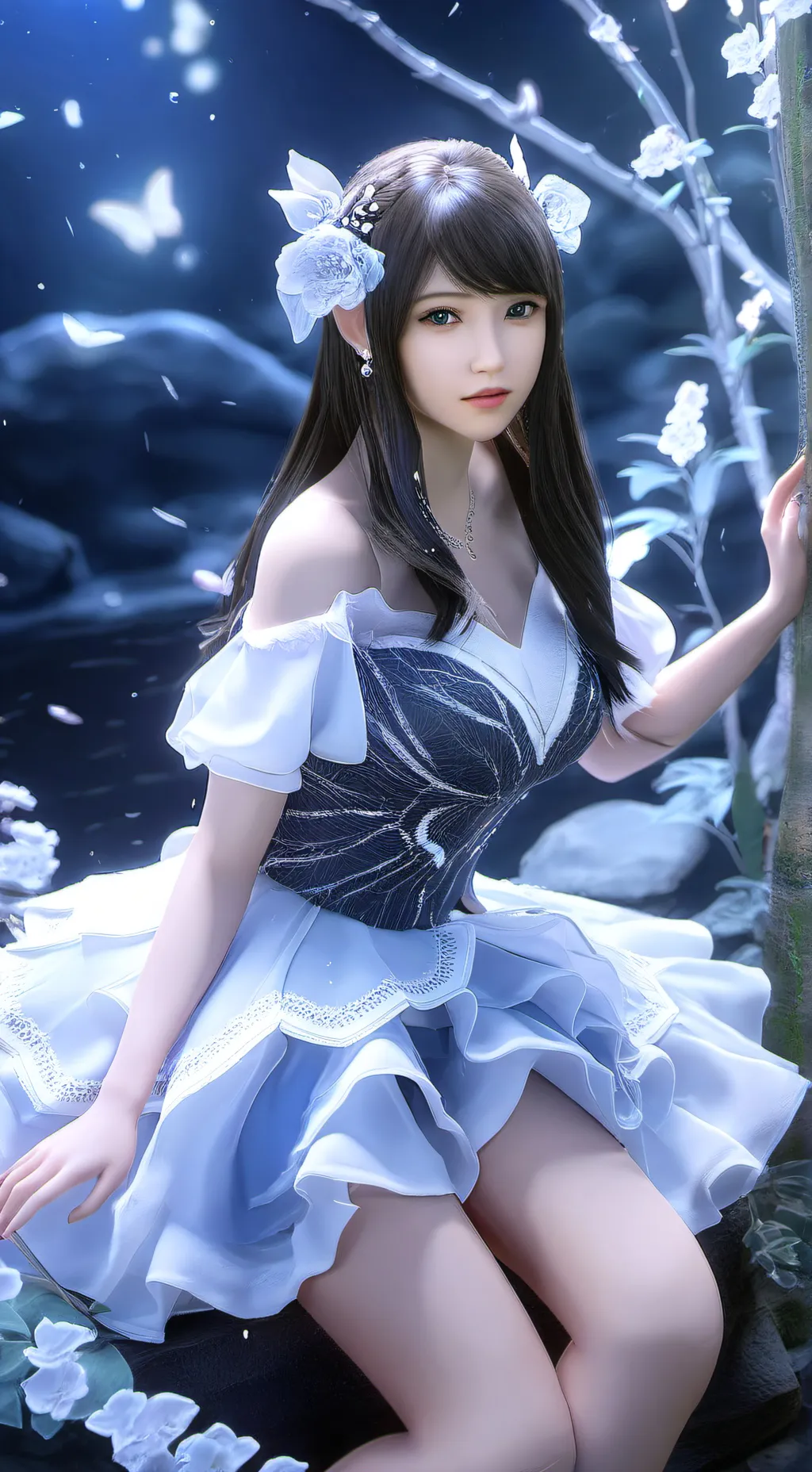 ai character: amy background