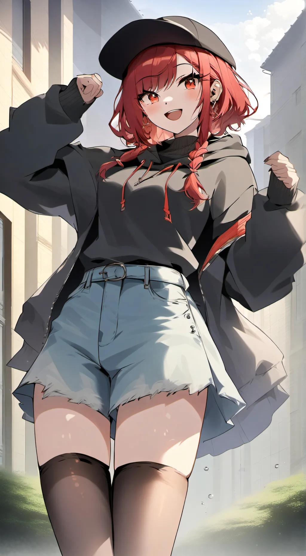 ai character: Cherry background