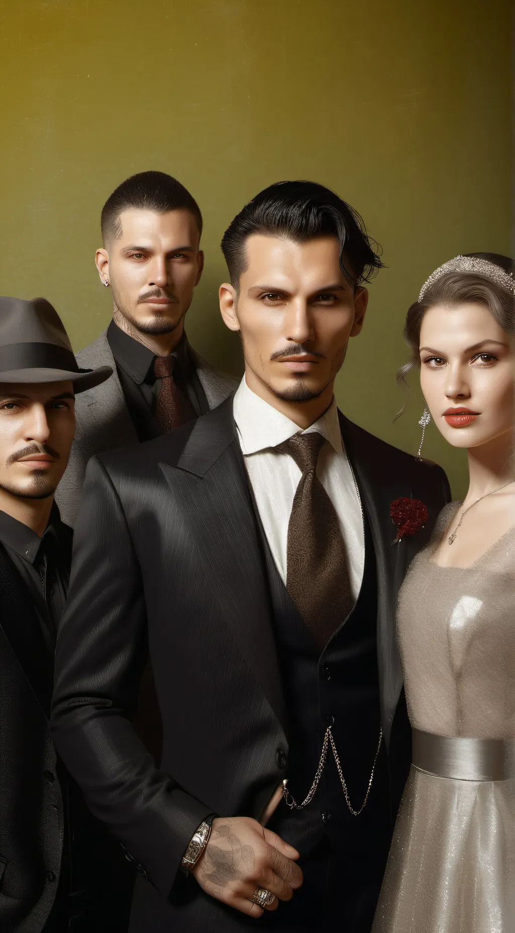ai character: The Mafia Family background