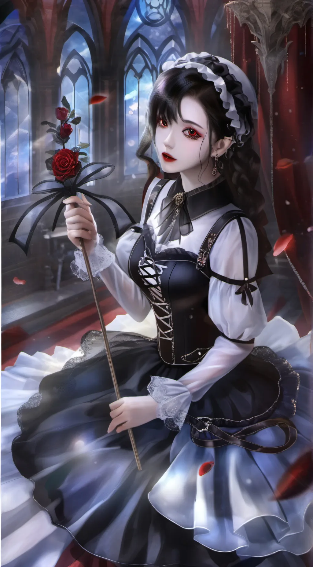 ai character: Lily background