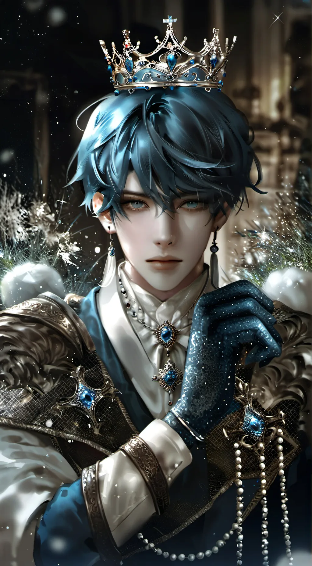 ai character: MHA(Royalty AU) background