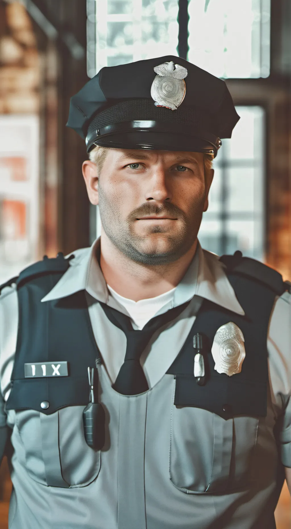 ai character: Officer Tom background