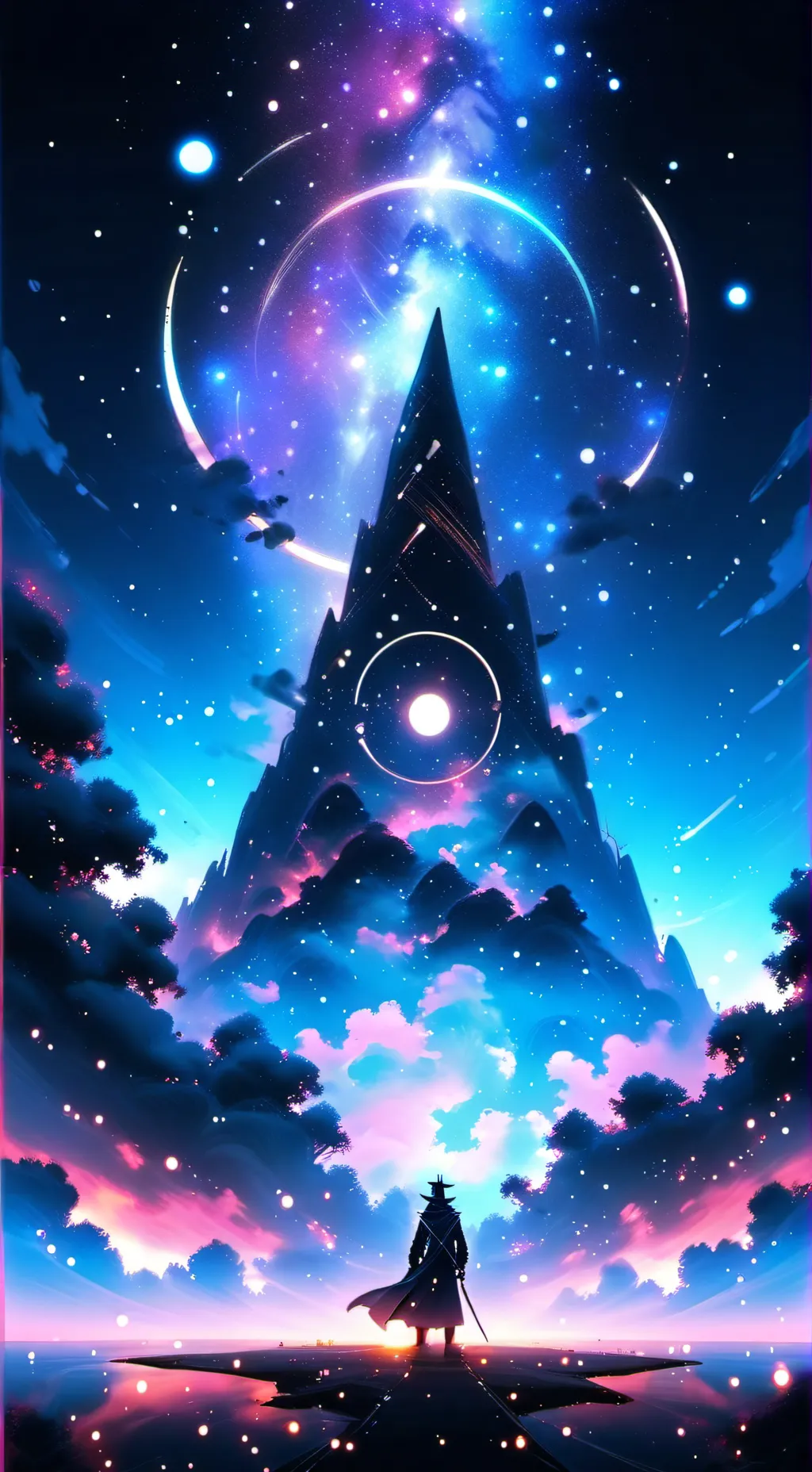 ai character: One piece  background