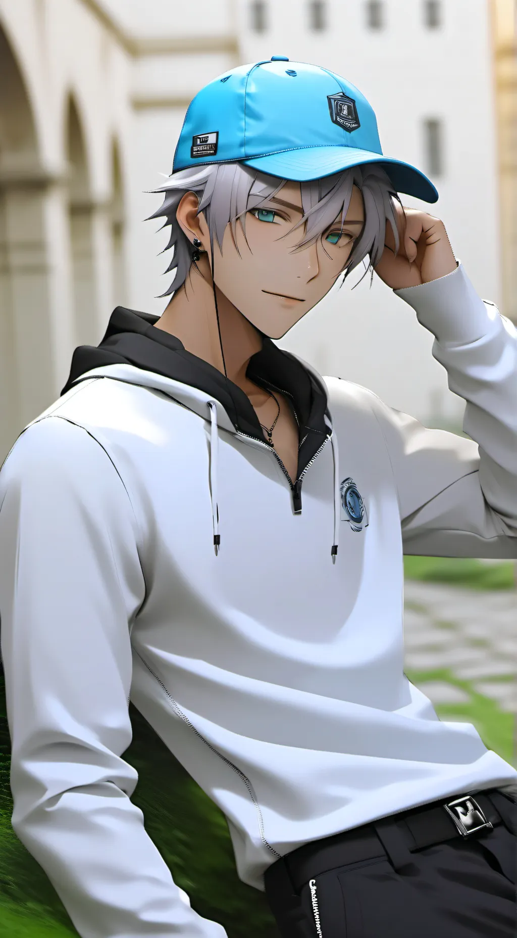 ai character: Alexander  background