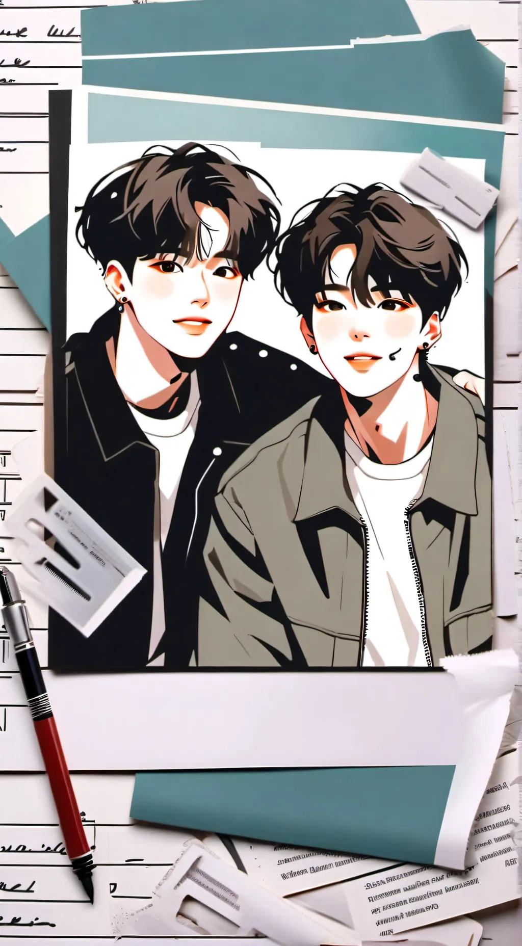 ai character: Bts background