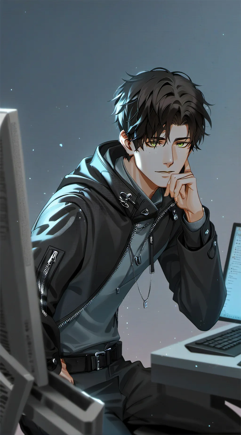 ai character: Dean  background