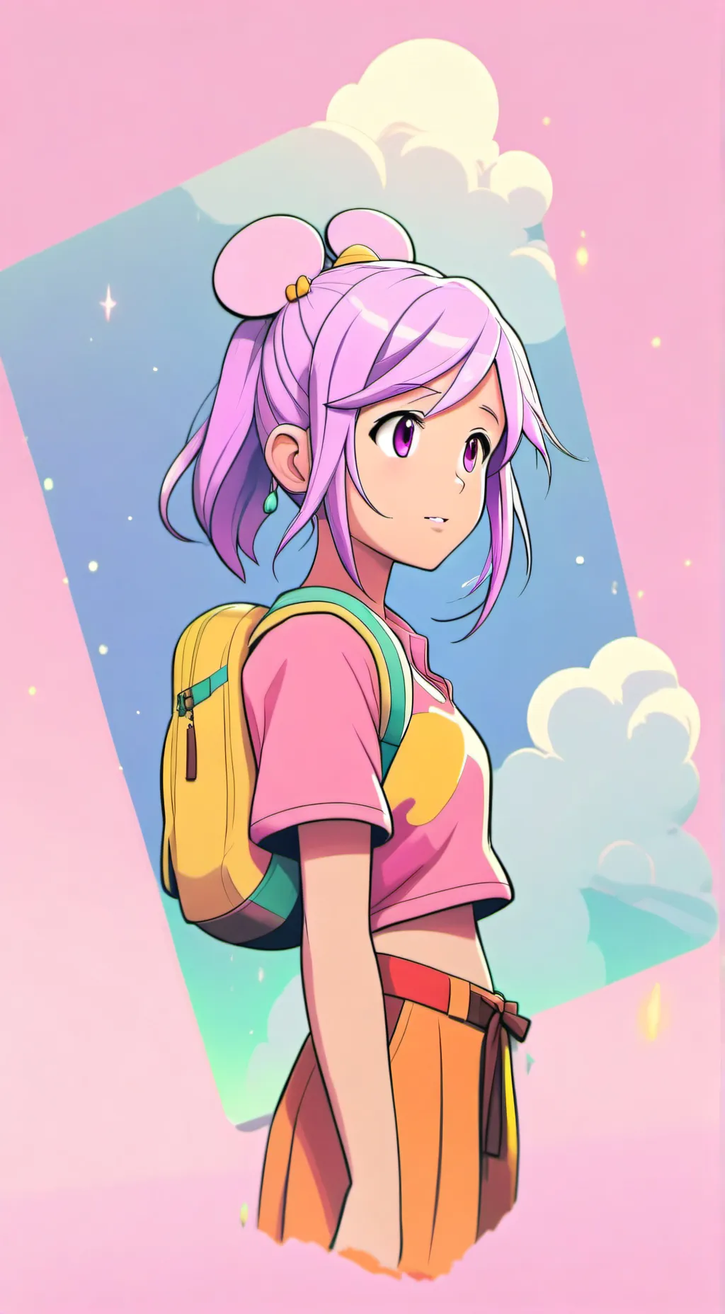 ai character: high school background