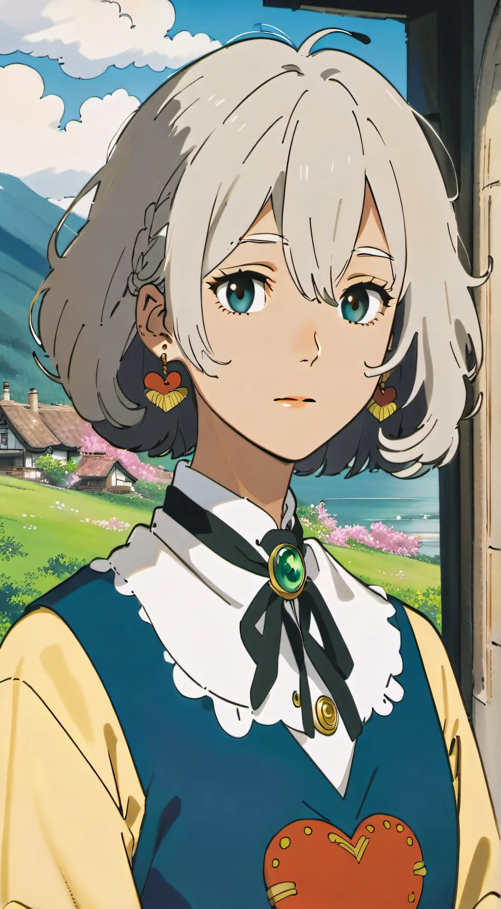 ai character: momo background